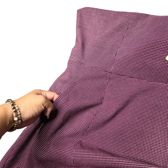 Gal Meets Glam Collection Meg Jacquard Fit & Flare Purple Dress - Picture 6 of 9